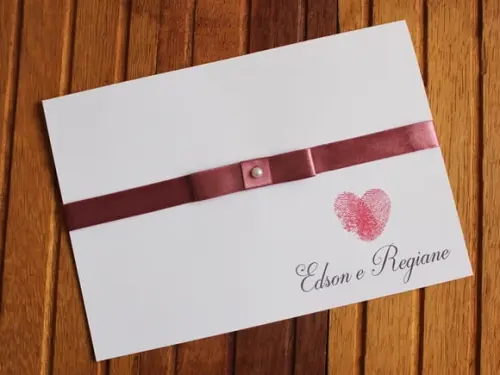 Convite de Casamento - Convite 15 Anos - 240g