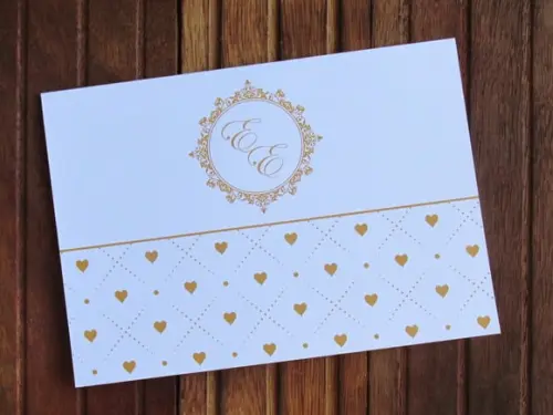 Convite de Casamento - Convite 15 Anos - 240g