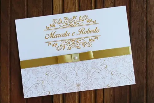 Convite de Casamento - Convite 15 Anos - 240g