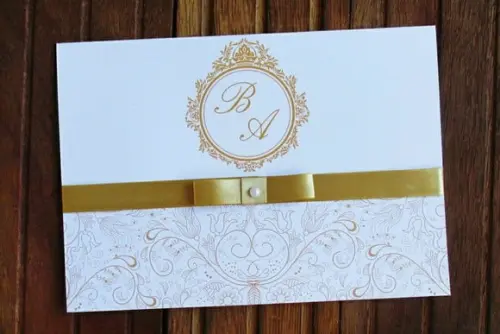 Convite de Casamento - Convite 15 Anos - 240g