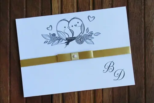 Convite de Casamento - Convite 15 Anos - 240g