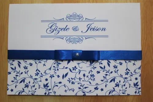 Convite de Casamento - Convite 15 Anos - 240g