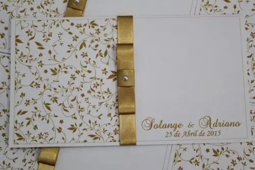Convite de Casamento - Convite 15 Anos - 240g