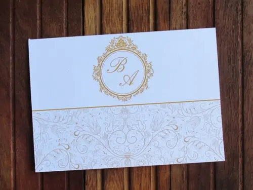 Convite de Casamento - Convite de 15 Anos - Papel 240g