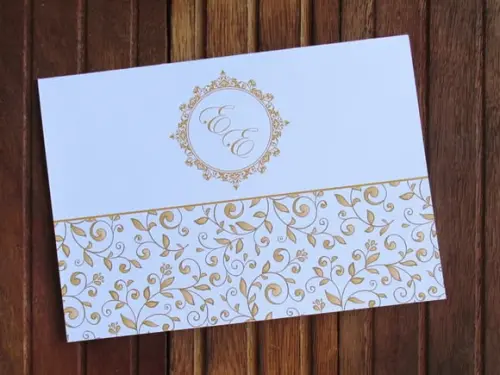 Convite de Casamento - Convite de 15 Anos - Papel 240g