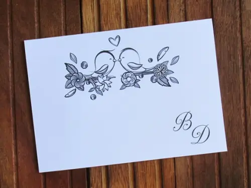 Convite de Casamento - Convite de 15 Anos - Papel 240g