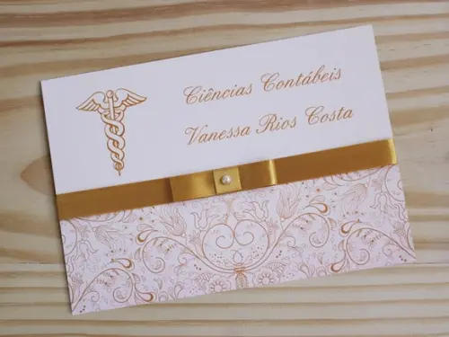 Convite Formatura - Ciências Contábeis - Colação Grau