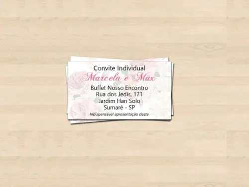 Convite Individual Tag
