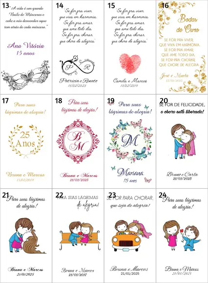 Lágrima de Alegria Casal no Banco