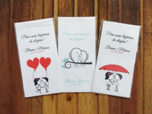 Lágrimas de Alegria para Casamento ou Aniversário L1