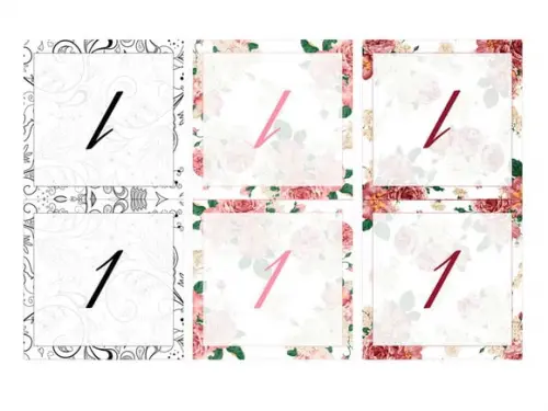 Numeral para Mesa