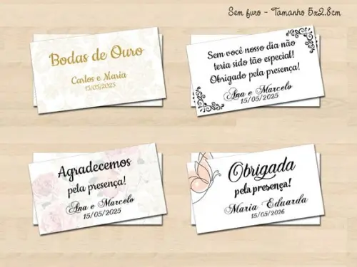 Tag para Lembrancinha, Tag de Lembrança ou Tag Bem Casado