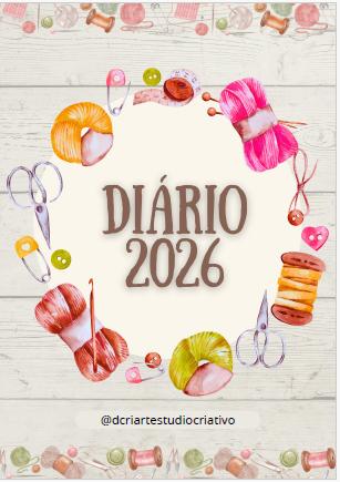 Planner para Artesã 2026 - Personalizado