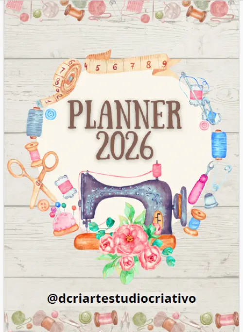 Planner para Artesã 2026 - Personalizado