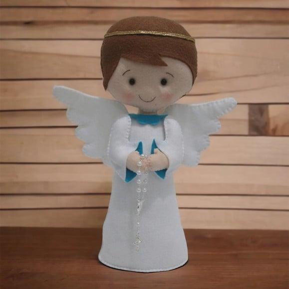 Anjo em Feltro Enfeite de Batizado