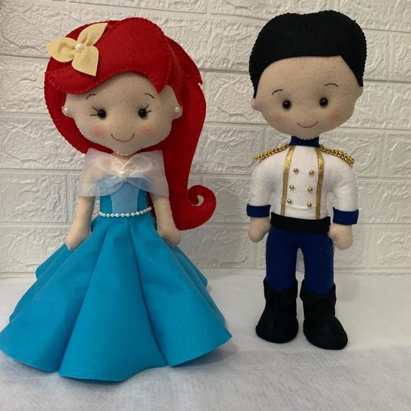 Decoração de Festa da Ariel e Erick da Pequena Sereia