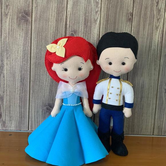 Decoração de Festa da Ariel e Erick da Pequena Sereia