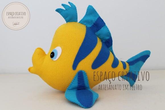 Linguado Turma da Pequena Sereia