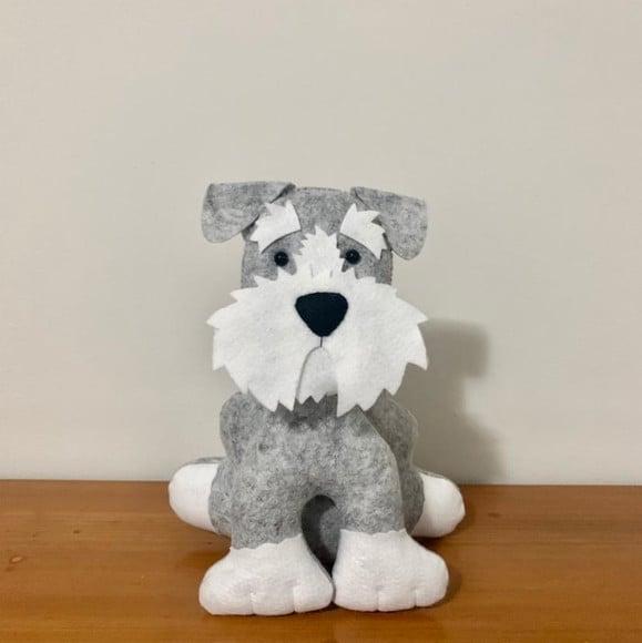Peso de Porta da Raça Schnauzer