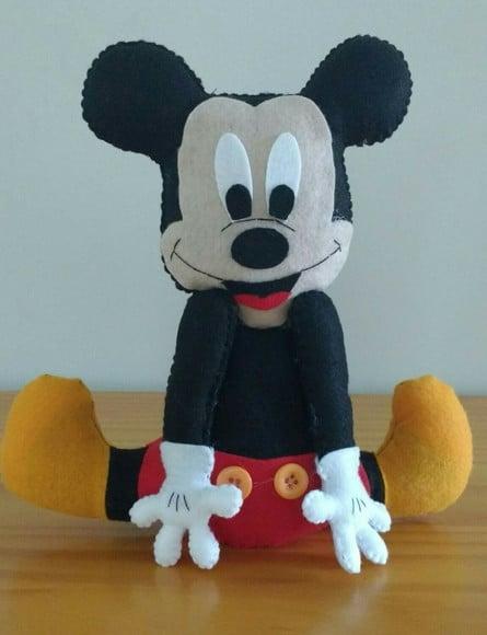 Peso de porta do Mickey