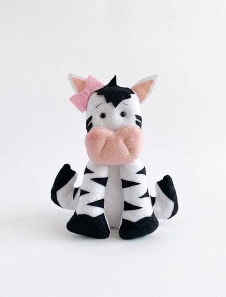 Peso de Porta Zebra Menina