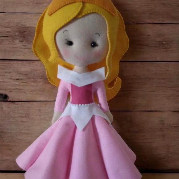 Princesa Aurora Decoração de Festa das Princesas