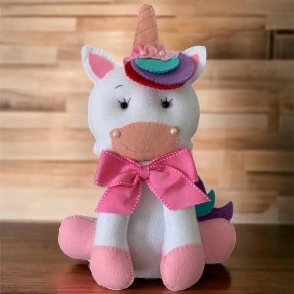 Unicórnio Peso de Porta para Quarto Infantil