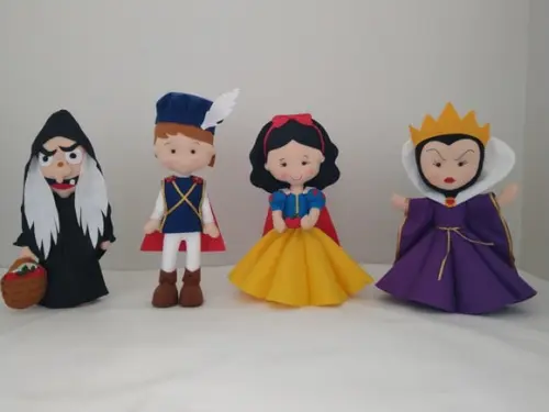 Branca de Neve, Príncipe, Madrasta e Bruxa Má