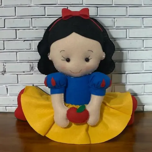 Branca de Neve Peso de Porta Centro de Mesa