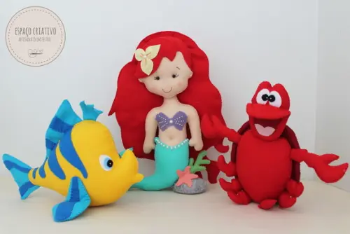 Decoração da Turma da Pequena Sereia