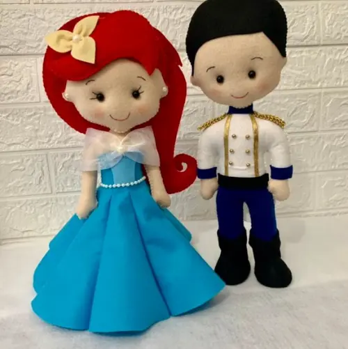 Decoração de Festa da Ariel e Erick da Pequena Sereia