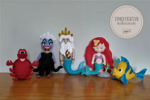 Decoração da Turma da Pequena Sereia