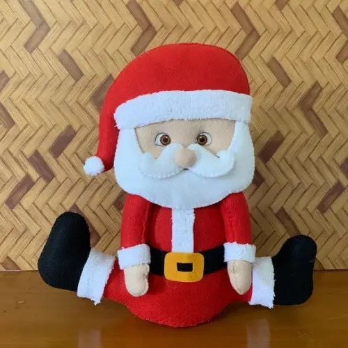 Enfeite de Natal Peso de Porta Papai Noel