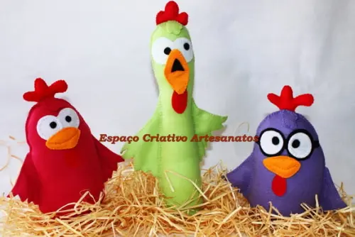 Galinhas Cantoras da Galinha Pintadinha