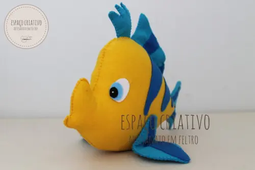 Linguado Turma da Pequena Sereia
