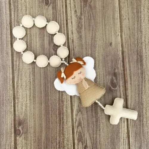 Lembrancinha Maternidade Tercinho Anjinha