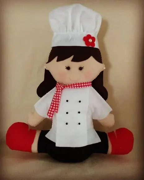 Peso de porta Chef de cozinha