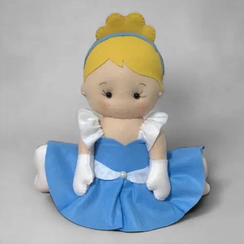 Peso de Porta da Cinderela Princesas