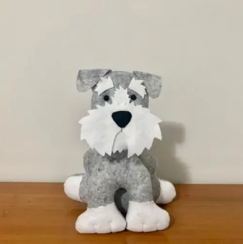 Peso de Porta da Raça Schnauzer