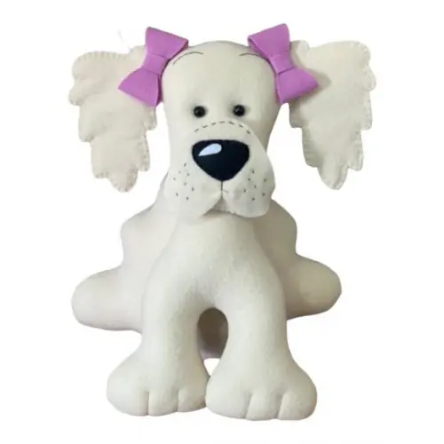 Peso de Porta de Cachorrinha Golden Retriver