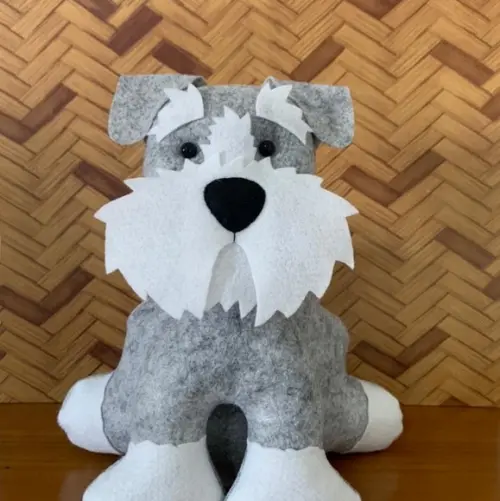 Peso de Porta da Raça Schnauzer