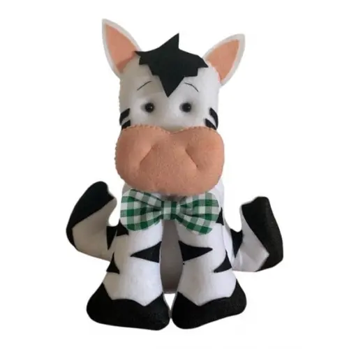 Peso Porta Zebra Safari Gravata Verde Festa Infantil