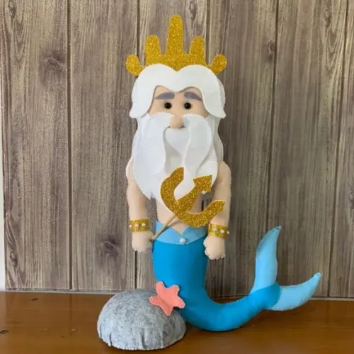 Rei Tritão da Pequena Sereia