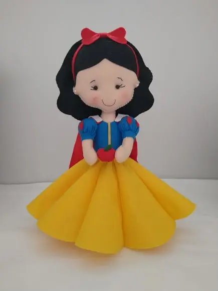Todos os Personagens da Branca de Neve e os Sete Anões.