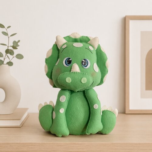 Peso de Porta Dinossauro verde