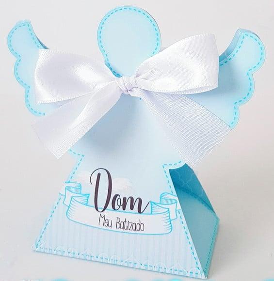 Caixa Anjo Lembrancinha Batizado
