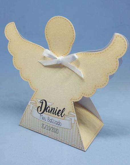 Caixa Anjo Lembrancinha Batizado