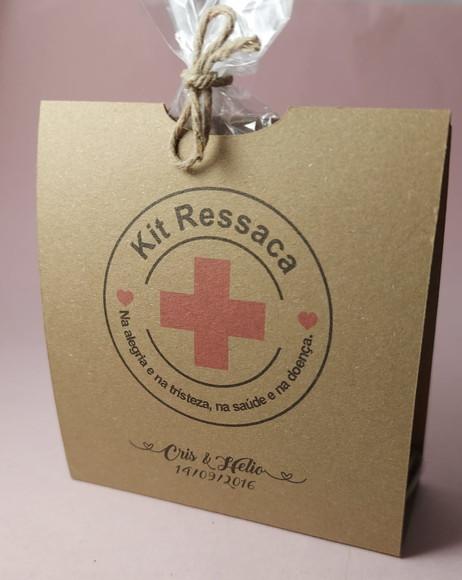 Embalagem Kit Ressaca - Lembrancinha Casamento Rústico