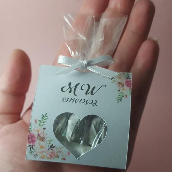 Embalagem para Amêndoas - Lembrancinha Casamento