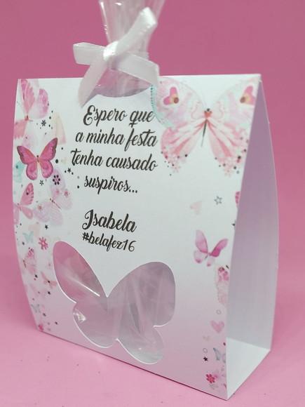 Lembrancinha 15 Anos Embalagem Mini Suspiros/guloseimas